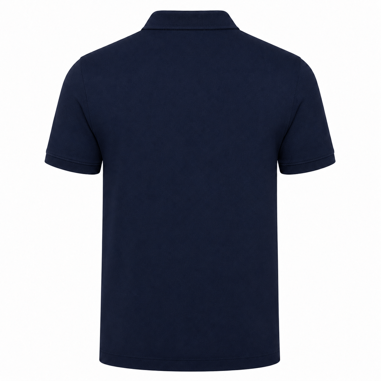 AK Mens Premium Regular fit Navy Blue Polo T-Shirt , Short Sleeve - Image 5